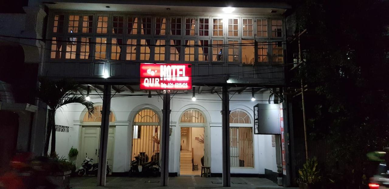 Hotel Dequr Jakarta Kota Exteriör bild